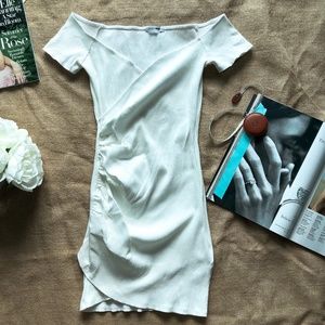 FASHION NOVA The Night We Met Dress White S